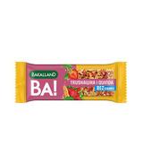 Bakalland BA! Baton zbożowy 5 zbóż Truskawka i Quinoa, 30 g