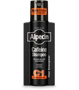 Alpecin, Coffein Shampoo C1 Black Edition, szampon z kofeiną dla mężczyzn stymulujący wzrost, 250 ml