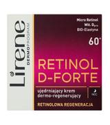Lirene Retinol D-forte Ujędrniający krem dermo - regenerujący na noc 60+ - 50 ml - cena, opinie, działanie