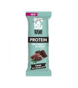 BeRAW! Protein, Baton Proteinowy, surowe kakao w gorzkiej czekoladzie, 40 g