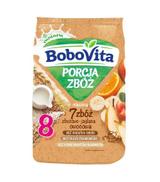 BOBOVITA PORCJA ZBÓŻ Kaszka mleczna 7 zbóż wieloowocowa po 8 miesiącu - 210 g