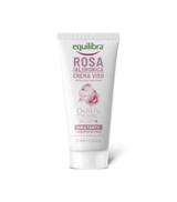 Equilibra, różany krem do rąk z kwasem hialuronowym, 75 ml