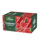 Bifix Truskawka z rabarbarem Herbatka owocowo-warzywna, 20 x 2 g, cena, opinie, stosowanie