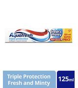 Aquafresh Freshmint Pasta do zębów z fluorkiem, 125 ml