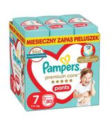 Pampers Premium Care Pieluchomajtki rozmiar 7, 17kg+, 80 sztuk