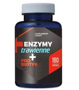Hepatica Enzymy trawienne + probiotyk - 180 kaps. - cena, opinie, wskazania
