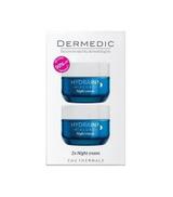 Dermedic, Hydrain 3 Hialuro, Krem na noc 2 x 50 ml