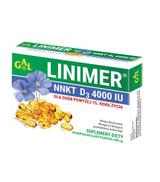 Gal Linimer NNKT D3 4000 IU, 60 kaps., cena, opinie, wskazania