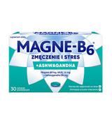 Magne-B6 Zmęczenie i stres, Magnez z ashwagandhą, tabletki, 30 sztuk - ważny do 2025-09-30