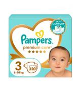 Pampers pieluchy Premium Care rozmiar 3, 120 sztuk pieluszek