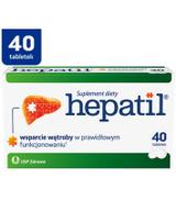 Hepatil, tabletki, 40 sztuk