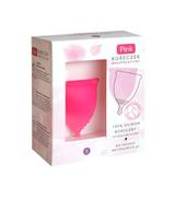 Pink Kubeczek menstruacyjny, rozm. S,  1 sztuka