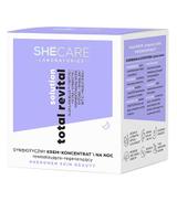 SHECARE Total Revital Solution Synbiotyczny Krem- Koncentrat na noc rewitalizująco-regenerujący, 50 ml