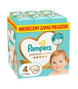 Pampers Premium Care, pieluchy rozmiar 4, 9-14 kg, 174 sztuki