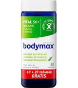 Bodymax Vital 50 + - 60 + 20 tabletek - cena, opinie, wskazania