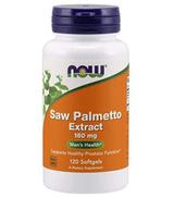Now Saw Palmetto Extract 160 mg - 120 kaps. - cena, opinie, właściwości