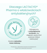 LACTACYD Pharma o właściwościach ANTYBAKTERYJNYCH, 250 ml  - 1016864 - brak kartonowego opakowania