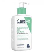 CeraVe, oczyszczający żel do mycia z ceramidami dla skóry normalnej i tłustej, 236 ml