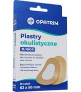 Opatrim plastry okulistyczne junior, 10 sztuk