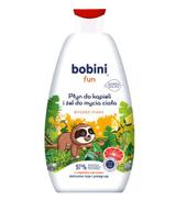 Bobini Fun Płyn do kąpieli i Żel do mycia wysoka piana o zapachu cytrusów, 500 ml