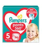 Pampers Pants Pieluchomajtki rozmiar 5, 12-17 kg, 96 sztuk