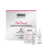 Urgo Dermoestetic Reti-Renewal Odbudowująco-Odmładzający Zestaw Zabiegowy RETI-C Krem aktywujący, 2 x 5 ml + Maska do twarzy szyi i dekoltu, 4 x 3 ml + Kojąco-Regenerujące Serum pozabiegowe, 10 ml - ważny do 2025-10-31