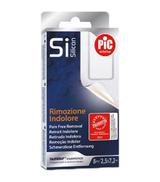 Pic SiSilicon Plaster silikonowy 2,5 x 7,2 cm z włókniny ultra delikatny z technologią silikonową, 8 szt., cena, opinie, właściwości