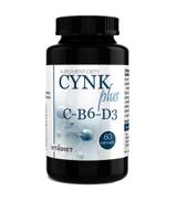 Vitadiet Cynk Plus C-B6-D3, 60 kaps., cena, opinie, wskazania