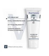 Pharmaceris V Viti Melo Day, Krem ochronny dla skóry z problemami bielactwa SPF 50+, 75 ml