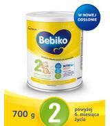 Bebiko 2 Nutriflor Expert, 700 g, Mleko następne po 6. miesiącu - ważny do 2024-06-08