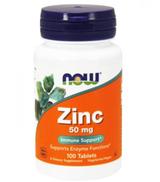 NOW FOODS Zinc 50 mg - 100 tabl.