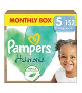 Pampers Harmonie Baby Pieluszki, rozmiar 5, 11 kg-16 kg, 152 sztuk