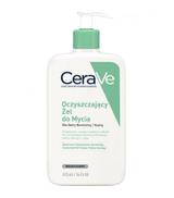 CeraVe, oczyszczający żel do mycia z ceramidami dla skóry normalnej i tłustej, 473 ml