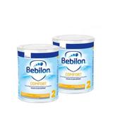 Bebilon Comfort 2, żywność specjalnego przeznaczenia medycznego dla niemowląt od 6. miesiąca życia, do postępowania w przypadku kolek i/lub zaparć, 2 x 400 g