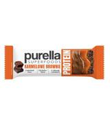 Purella Superfoods Protein bar baton proteinowy karmelowe brownie, 45g
