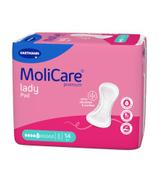 Hartmann, MoliCare Premium, Lady Pad, Wkłady chłonne, 4,5 kropli, 14 sztuk