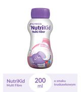 NUTRIKID MULTI FIBRE Smak truskawkowy, 200 ml - ważny do 2024-10-31