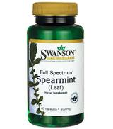 SWANSON Full Spectrum Spearmint 400 mg - 60 kaps. Mięta zielona