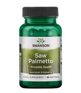 Swanson Saw Palmetto Ekstrakt 320 mg - 60 kaps. Na przerost prostaty - cena, opinie, właściwości