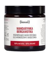 Iossi Mandarynka Bergamotka Regenerujące Masło do ciała, Olej Krokoszowy, Masło Shea, Przeciw rozstępom, 120 ml  - ważny do 2025-09-30