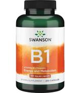SWANSON Witamina B-1 100 mg - 250 kapsułek