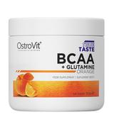 OstroVit True Taste BCAA + Glutamine Orange - 200 g - cena, wskazania, właściwości