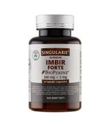 Singularis Superior Imbir Forte 500 mg  + BioPerine 2 mg - 60 kaps. - cena, opinie, wskazania - ważny do 2025-05-31