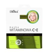 LBIOTICA Maska witaminowa C+E na tkaninie - 23 ml  - ważny do 2025-08-30
