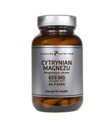 PURELINE NUTRITION Cytrynian Magnezu 650 mg, 60 kapsułek
