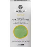 Basiclab Emulsyjne serum antyoksydacyjne z 10% ascorbyl tetraisopalmitate Rewitalizacja i Odżywienie, 30 ml