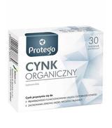 Protego Cynk Organiczny - 30 tabl. - cena, opinie, dawkowanie