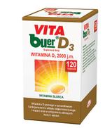 VITA BUER WITAMINA D3 2000 j.m. - 120 kaps. - ważny do 2025-09-30