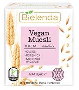 Bielenda Vegan muesli Krem matujący - 50 ml - cena, opinie, wskazania - 1020157 - uszkodzone opakowanie