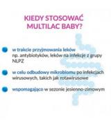 Multilac Baby Synbiotyk (probiotyk + prebiotyk), krople, 2x5 ml